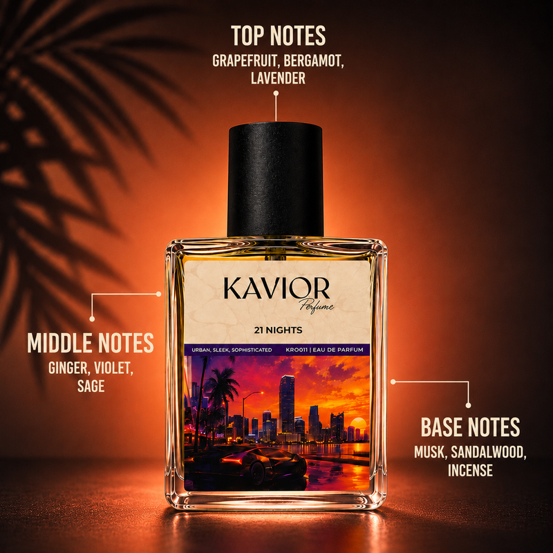 KR0011 Notes | KAVIOR Inspired Perfume & Premium Fragrances