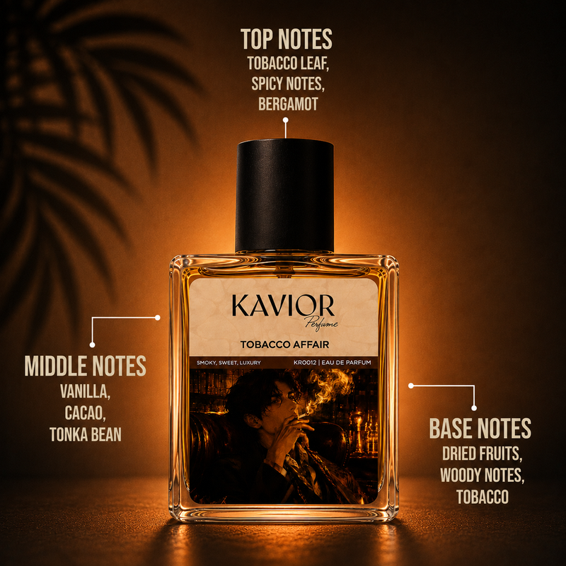 KR0012 Notes | KAVIOR Inspired Perfume & Premium Fragrances