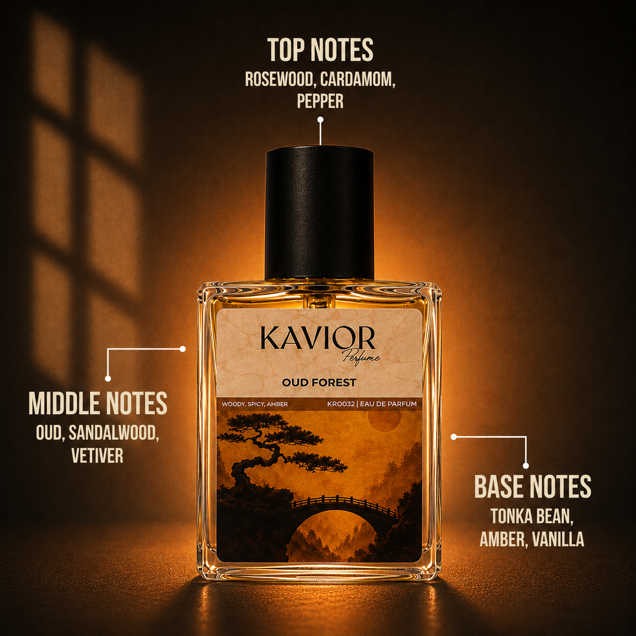 KR0032 Notes | KAVIOR Inspired Perfume & Premium Fragrances