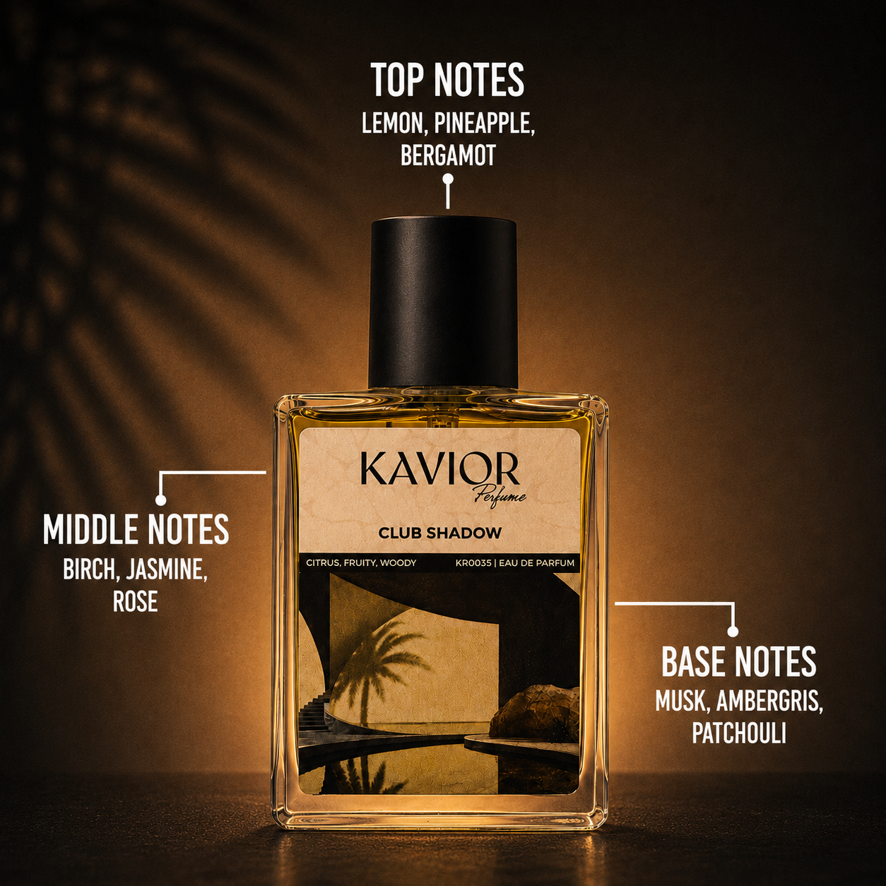 KR0035 Notes | KAVIOR Inspired Perfume & Premium Fragrances