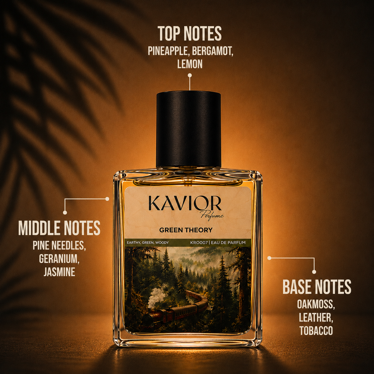 KR0007 Notes | KAVIOR Inspired Perfume & Premium Fragrances