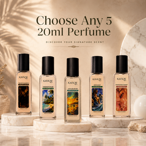 Choose Any 5 20ml KAVIOR Inspired Perfumes – Mix & Match Your Favorite Scents - Premium Inspired Perfume by KAVIOR