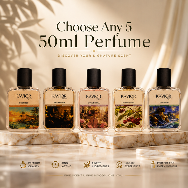 Choose Any 5 50ml KAVIOR Inspired Perfumes – Mix & Match Your Favorite Scents - Premium Inspired Perfume by KAVIOR